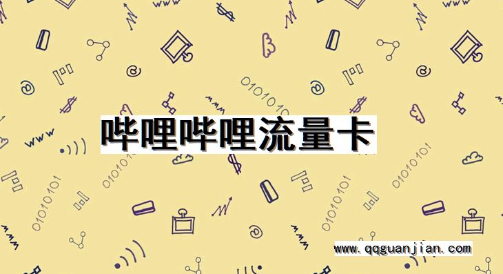 哔哩哔哩流量卡 哔哩哔哩, 流量卡