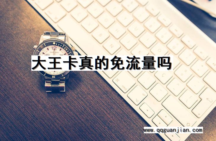 大王卡真的免流量吗 大王卡, 免流量