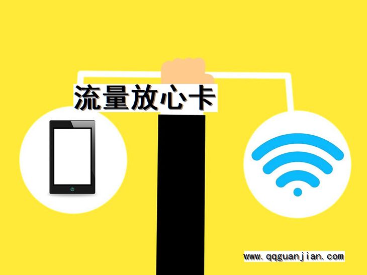 流量, 放心, 卡