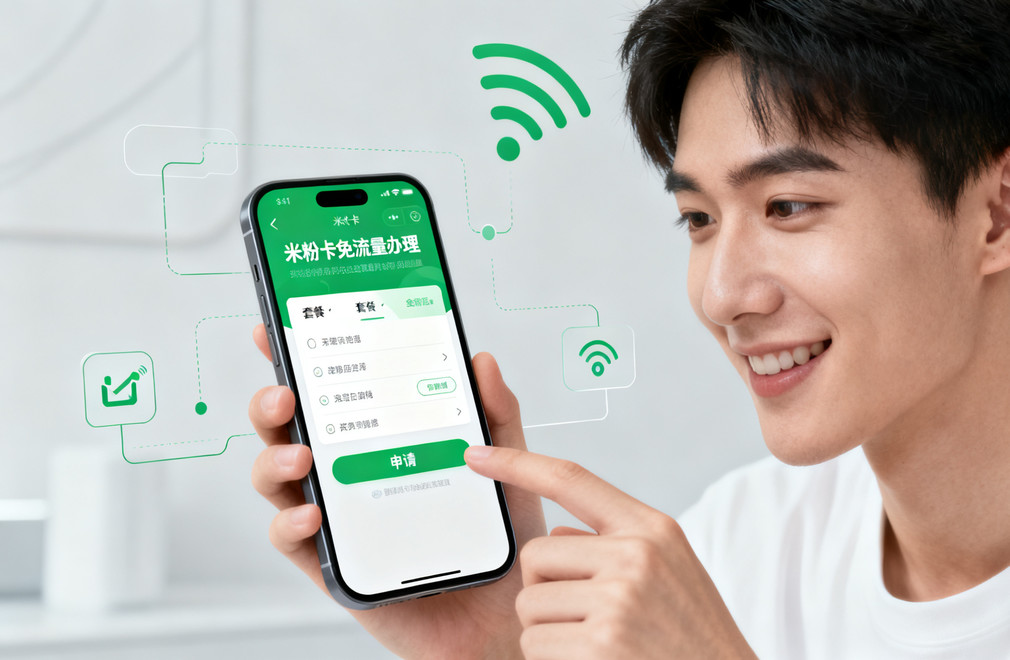 米粉卡,免流量,办理,2025优惠套餐,申请攻略