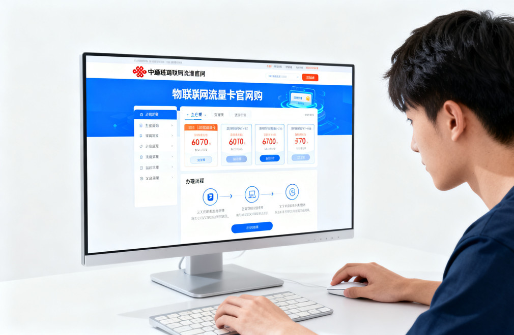 联通物联网流量卡,资费套餐,办理流程,官网选购指南,2025