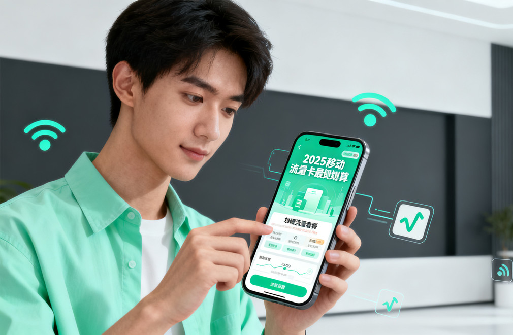 移动流量卡,2025划算套餐,流量卡办理攻略,移动套餐推荐,2025流量卡