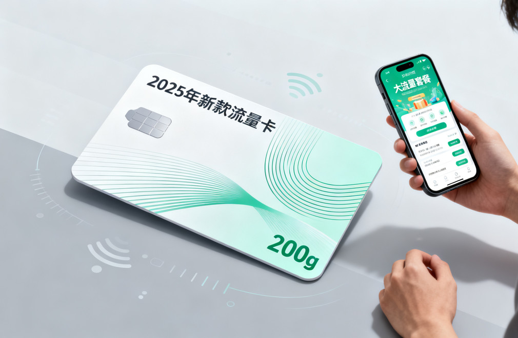 2025年流量卡200g,高性价比大流量套餐,流量卡办理指南,200g流量卡推荐,大流量套餐办理