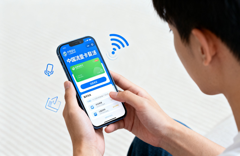 中国移动流量卡怎么用,新手使用教程,套餐激活步骤,中国移动流量卡使用教程,流量卡激活步骤