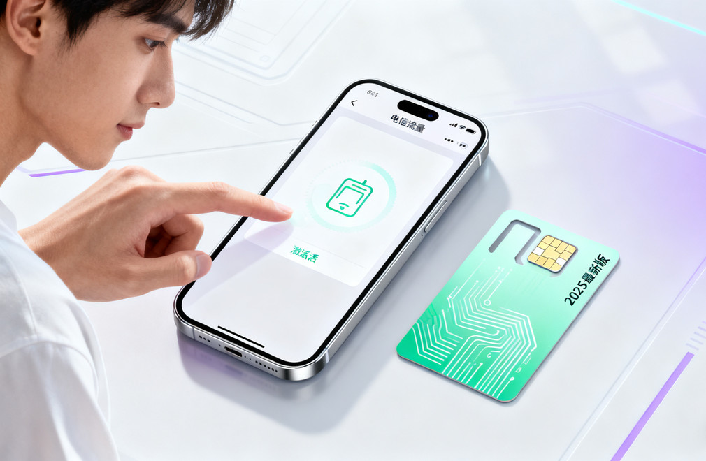 电信流量卡激活教程,2025版,新手激活步骤,流量卡激活指南,激活步骤教程