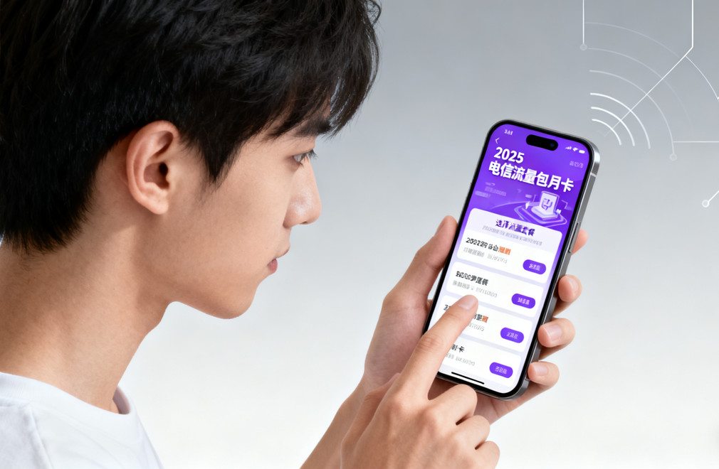 2025电信流量包月卡,高性价比套餐,套餐推荐,办理攻略,电信流量卡
