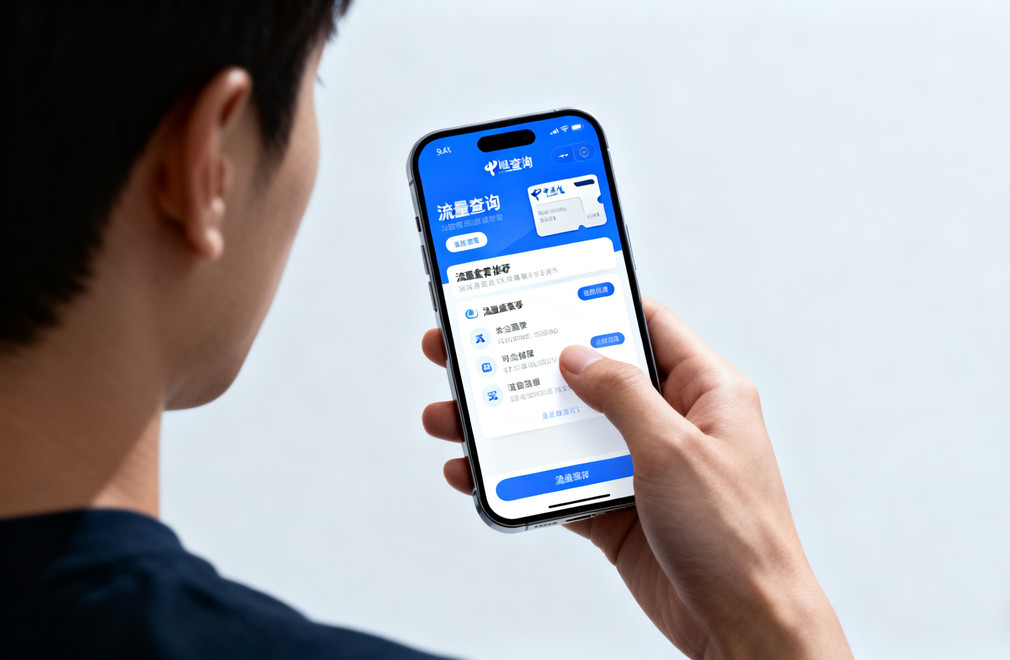 中国电信卡查流量,流量查询方法,流量套餐推荐,中国电信流量,查流量方法