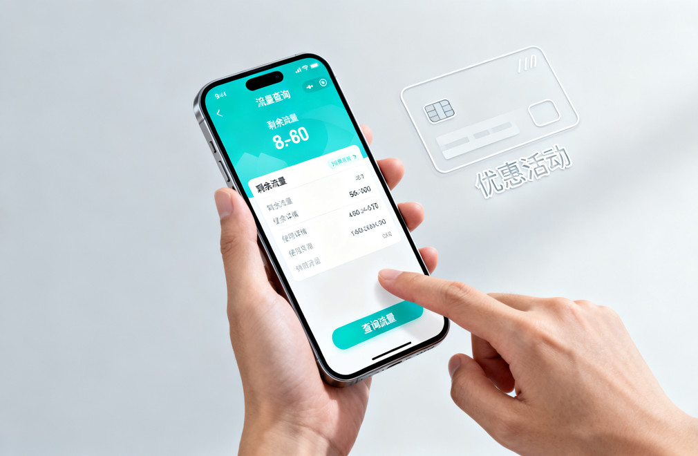 移动卡查询流量,流量查询方法,流量卡优惠活动