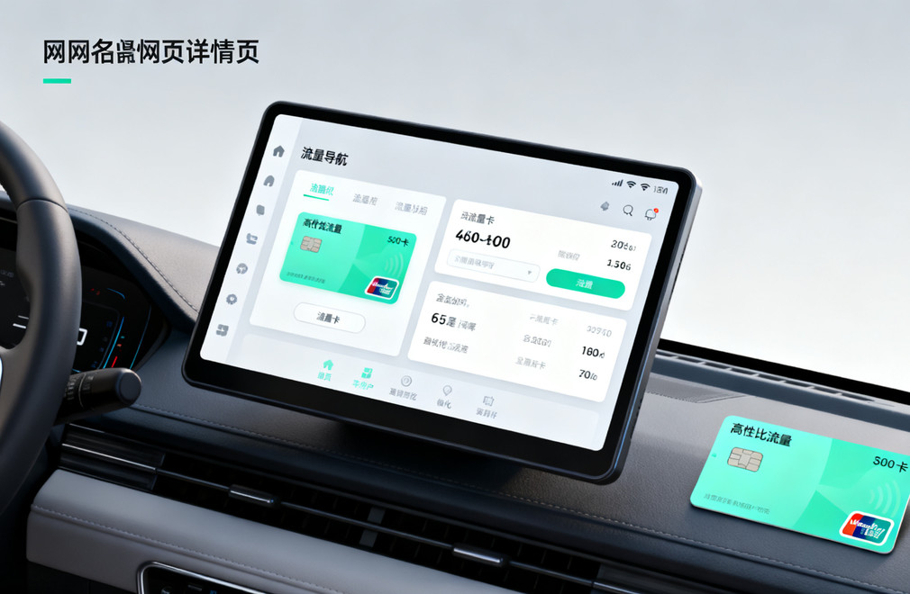 车载导航流量卡,2025推荐,高性价比,办理指南