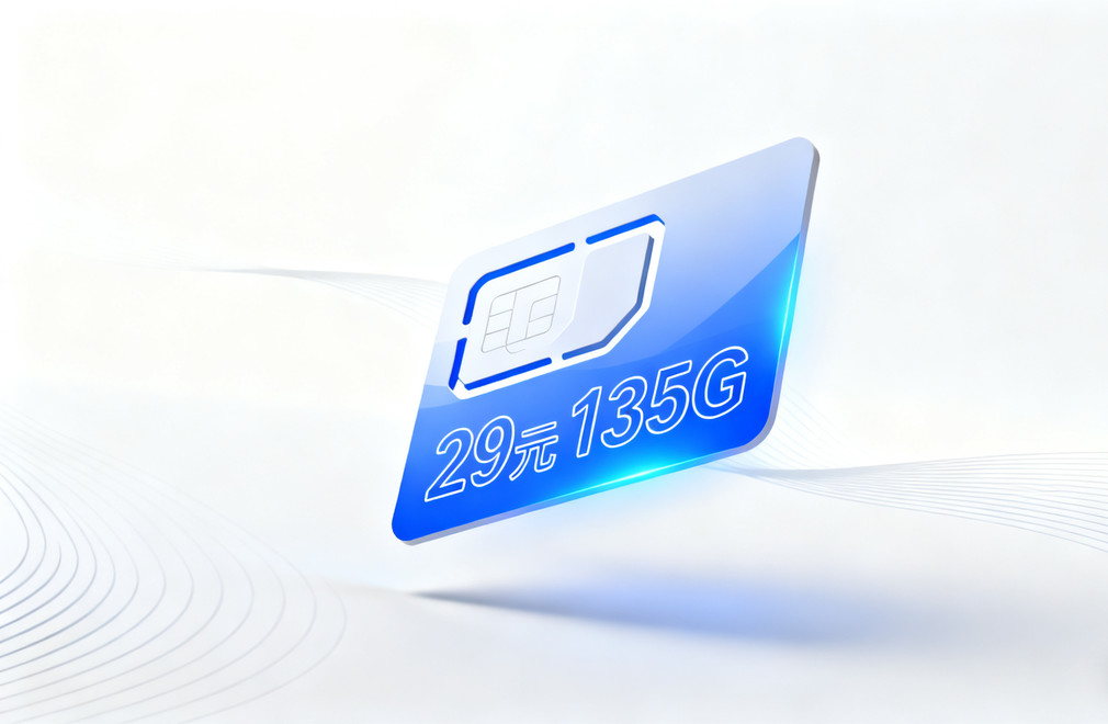 中国联通29元135G流量卡,2025超值套餐,流量卡办理攻略,联通套餐办理,135G流量卡