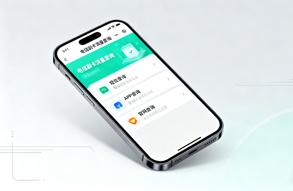 电信副卡流量查询,流量查询方法,副卡流量查询,简单查询方法,电信流量查询