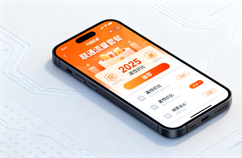 联通手机流量卡,套餐推荐,2025,高性价比,划算套餐