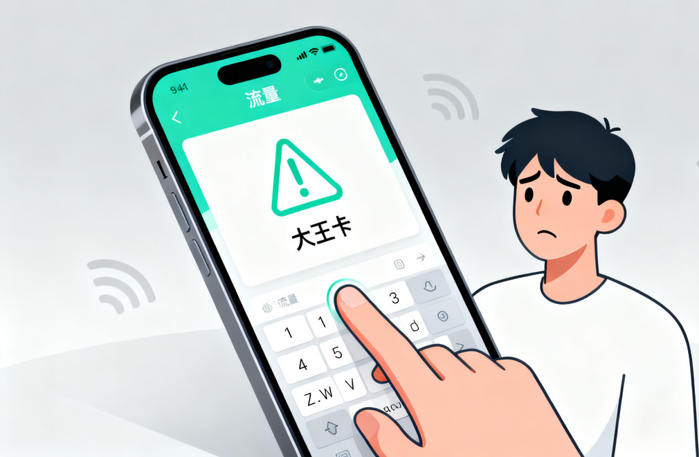 大王卡,不免流量,解决方法,原因分析,2025