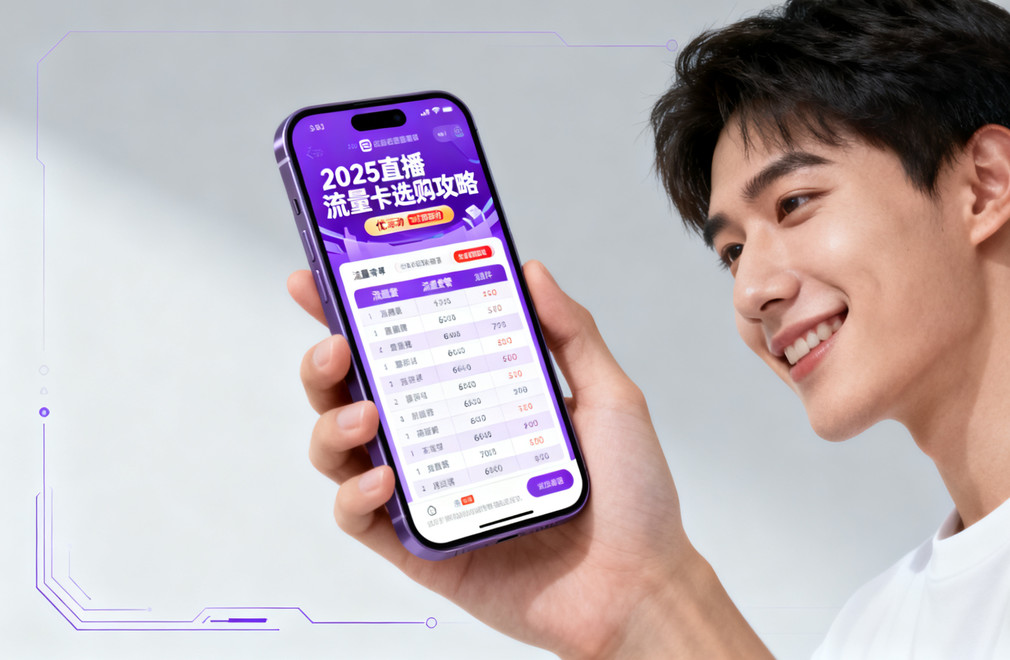 2025直播流量卡,划算,选购攻略,优惠活动推荐