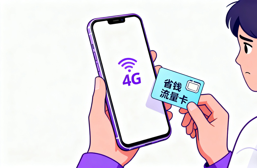 5g手机用4g卡流量,流量使用速度,省钱流量卡推荐,4g卡流量消耗,流量卡推荐