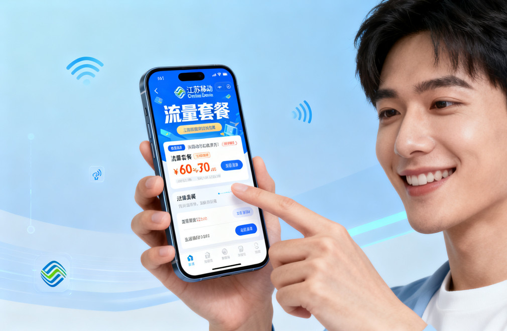 江苏移动流量卡,2025划算套餐,流量卡优惠办理指南,江苏移动套餐,2025流量卡套餐