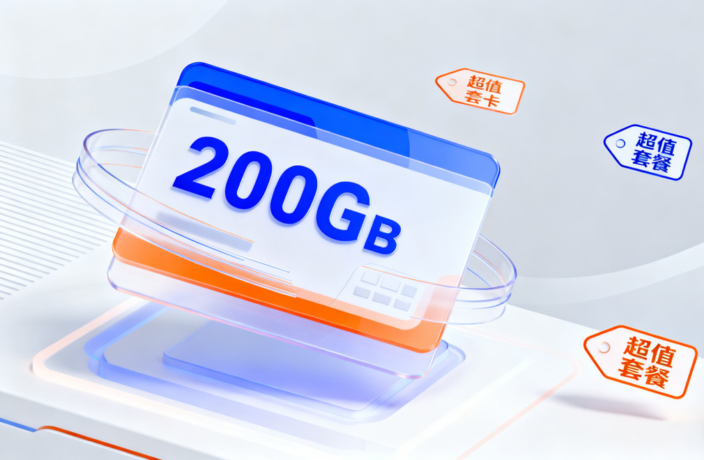 200g流量卡,划算,2025年,超值套餐,办理指南