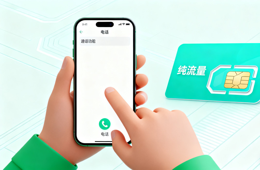 纯流量卡,打电话,通话功能,使用指南