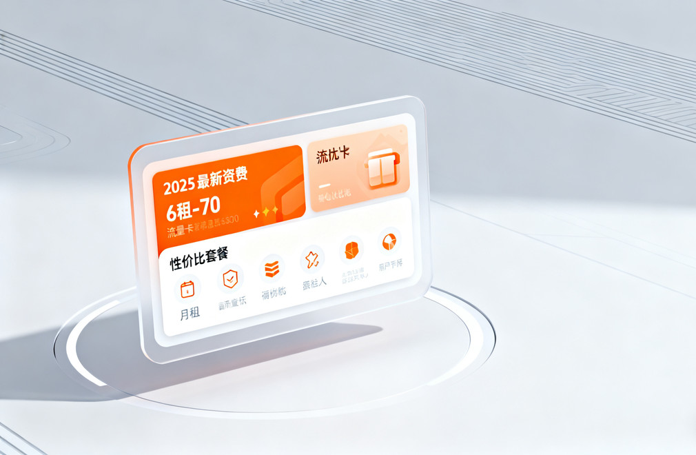 流量卡月租,2025流量卡资费,高性价比流量套餐,流量卡套餐推荐,流量卡资费