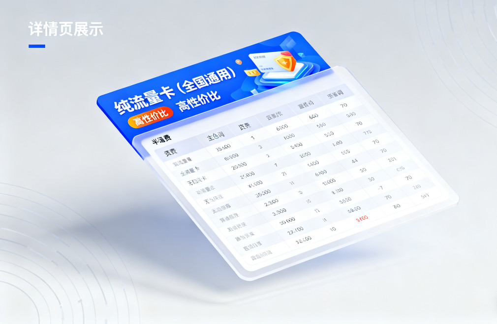 2025全国通用纯流量卡推荐,高性价比流量卡套餐,流量卡资费一览表,纯流量卡推荐,全国通用流量卡
