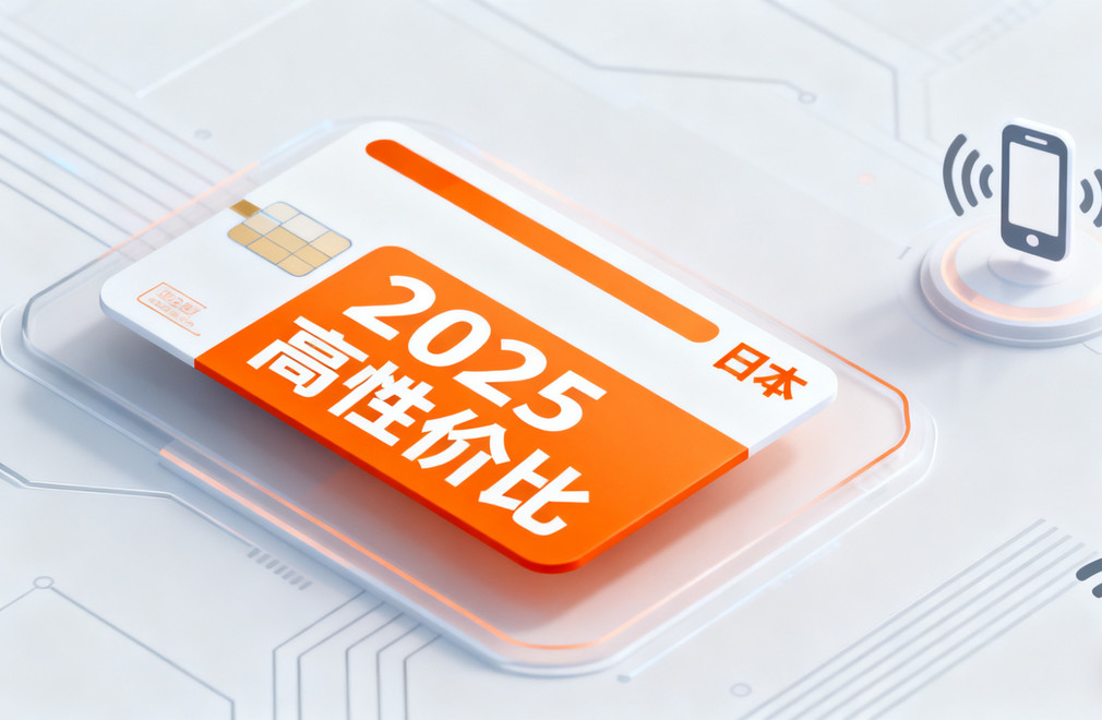 日本流量卡,2025高性价比,推荐,办理攻略