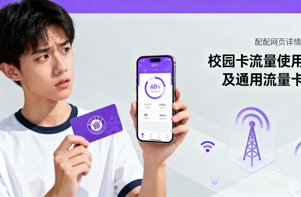 校园卡流量,校园使用范围,通用流量卡,流量卡推荐,真相揭秘