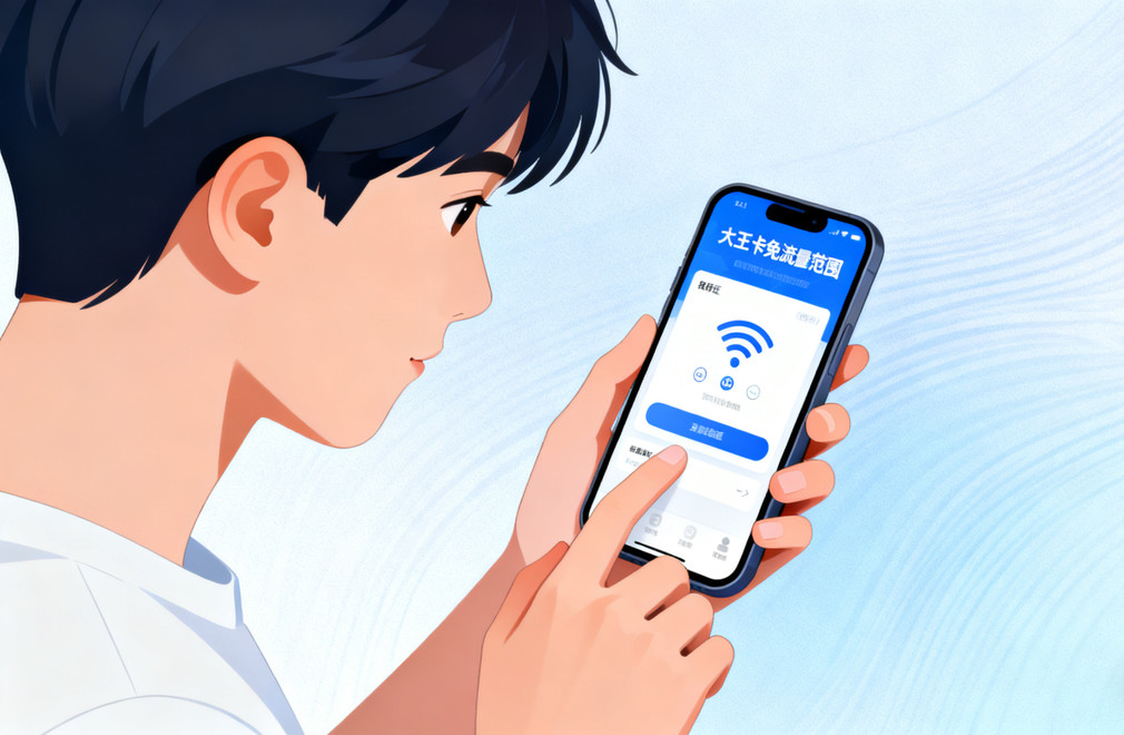 大王卡,免流量,免流范围,办理条件,2025