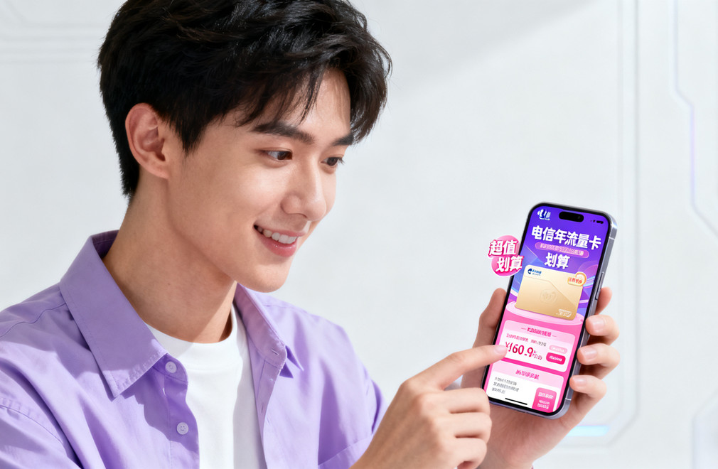 2025电信包年流量卡,划算流量卡,超值流量套餐推荐,电信流量卡办理攻略,包年流量卡