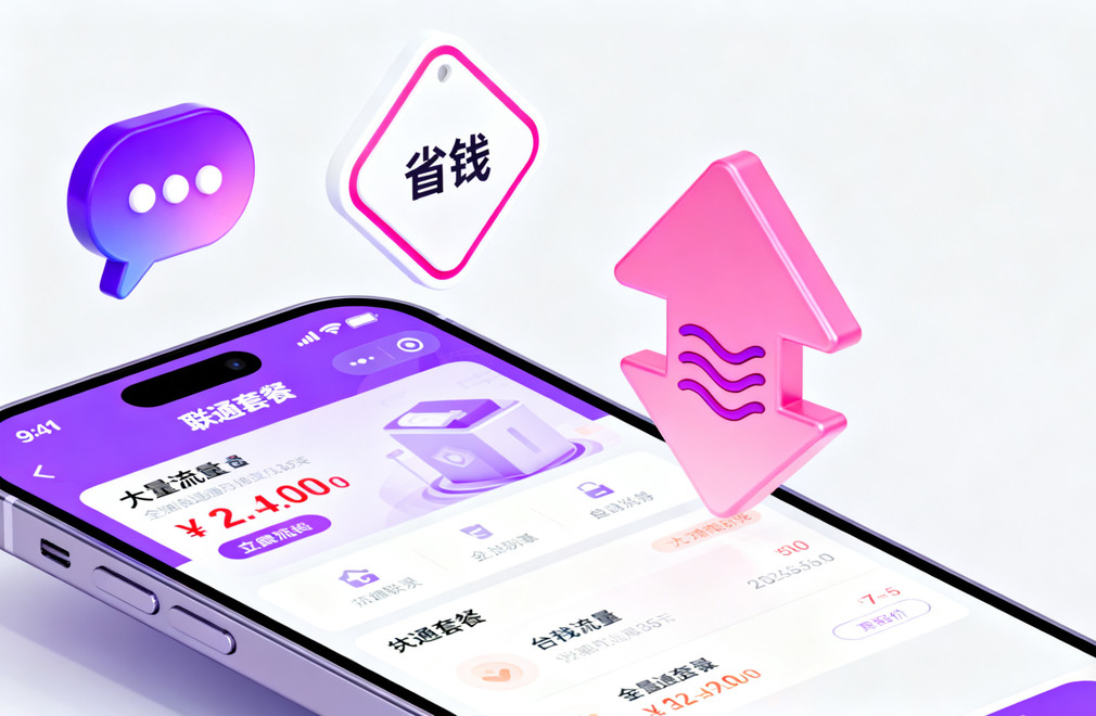 联通流量卡,高性价比套餐,2025流量套餐,便宜流量卡,省钱攻略