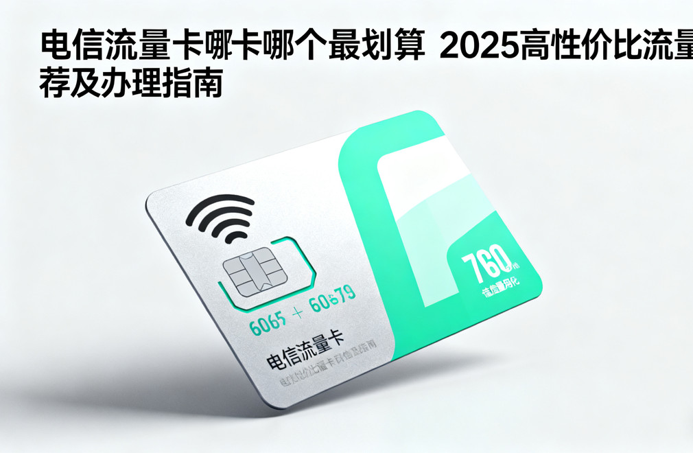电信流量卡,划算,高性价比流量卡,办理指南,2025推荐