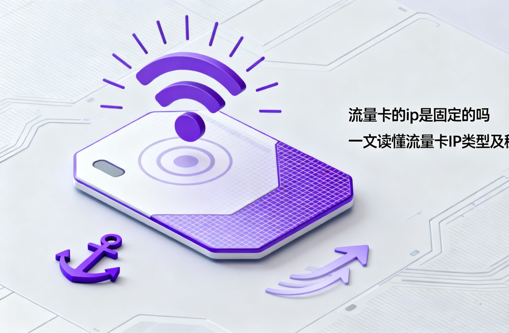 流量卡IP,固定ip,ip类型,ip稳定性,流量卡ip解析