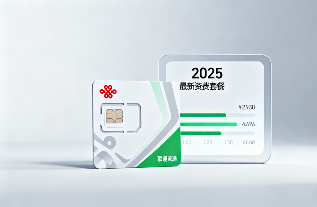联通流量卡,2025资费套餐,办理指南,流量卡价格,套餐